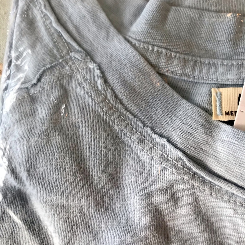 Free People Arden Tee in Rain - Picture 2 of 2